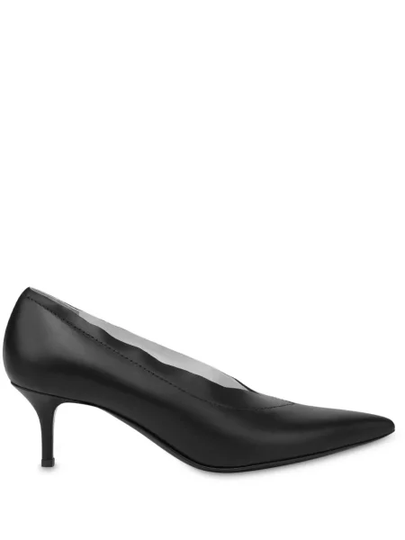 Pantofi cu toc Moschino din piele negru