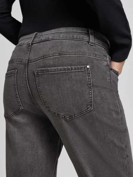 Jeansy w kroju bootcut z elastycznej mieszanki bawełny Christian Berg Woman