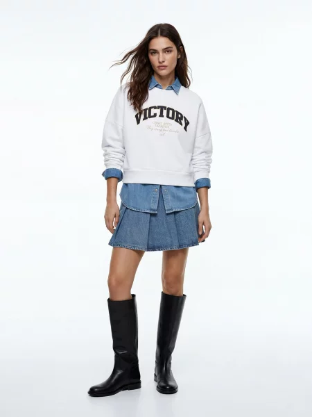 Світшот LTB Jeans білий