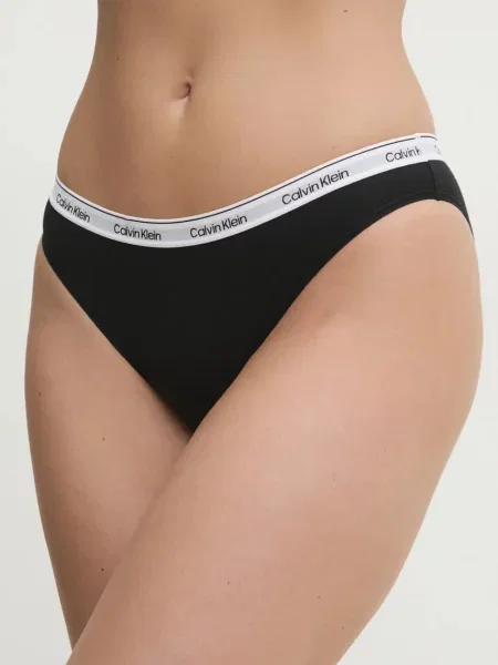 Calvin Klein Underwear nohavičky dámske s elastanom čierna