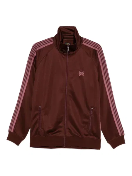 Pruhovaná bunda Needles hnědá