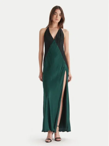 Bardot Rochie de seară Estrella Haltrel verde