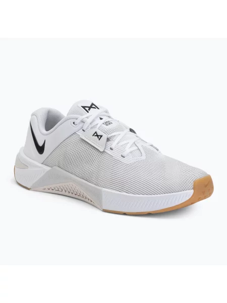 Încălțăminte de ridicare greutăți pentru bărbați Nike Metcon 10 white/platinum tint/black alb