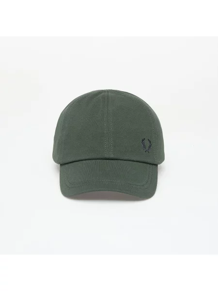 Классическая кепка Fred Perry зеленая