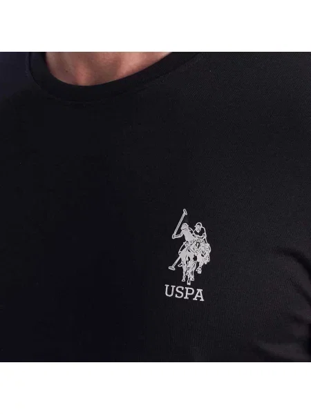 Polo majica Us Polo Assn crna