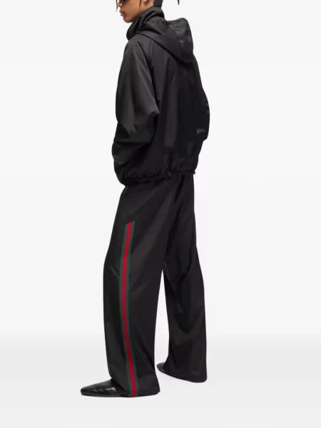 Geacă Gucci cu glugă negru