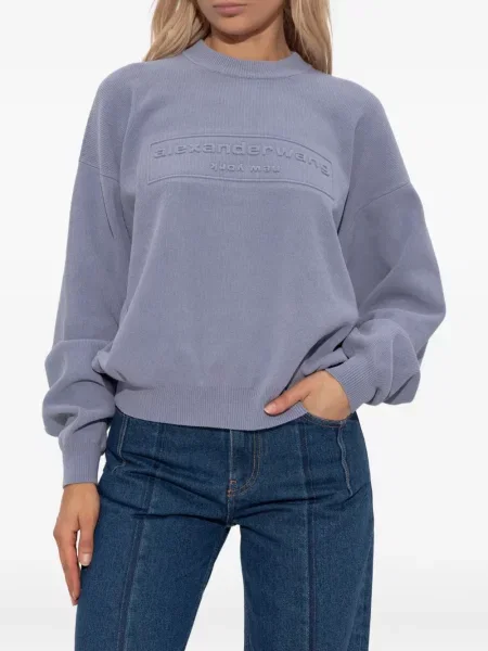 Pulover Alexander Wang albastru