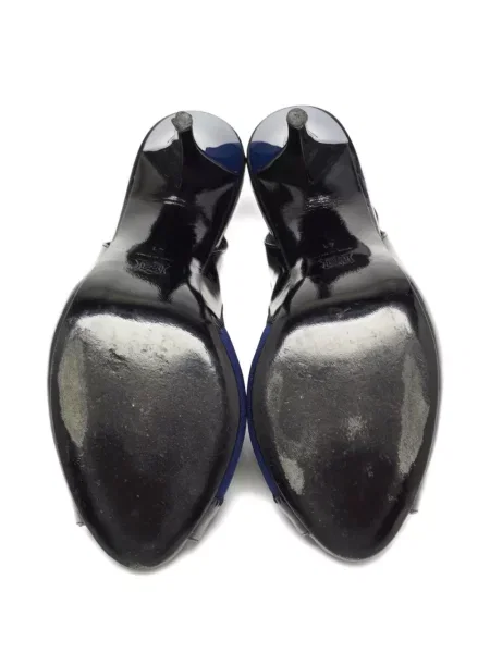 Pantofi cu toc Pierre Hardy din piele slingback negru