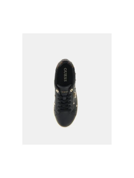 Sneakerși Guess negru