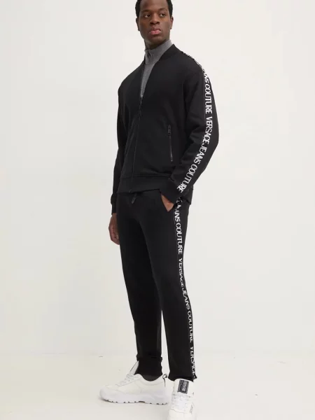 Кофта Versace Jeans Couture з принтом чорний