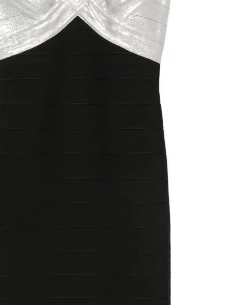 Rochie midi Hervé Léger negru