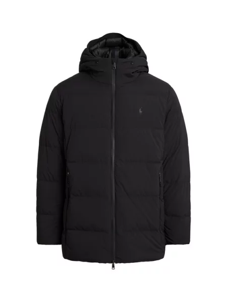 Polo Ralph Lauren Pūkinė striukė juoda