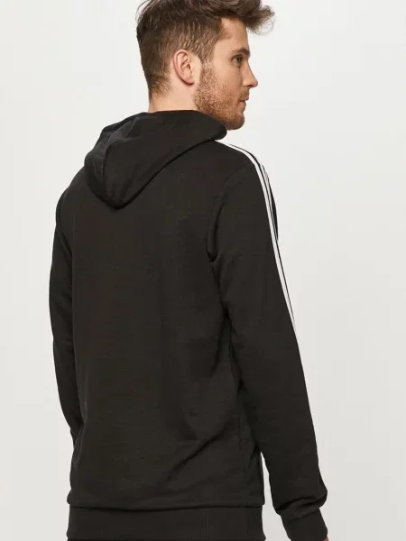 Hanorac Adidas cu dungi negru
