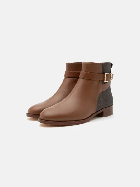 MICHAEL Michael Kors Členkové čižmy RACHEL koňaková / tmavohnedá