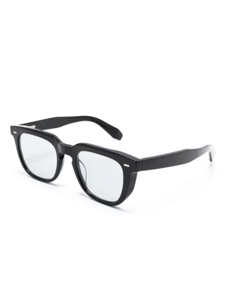 Ochelari de soare pătrați Oliver Peoples negru