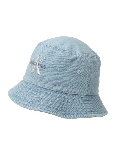 Calvin Klein Jeans Pălărie / albastru fumuriu / albastru deschis bej