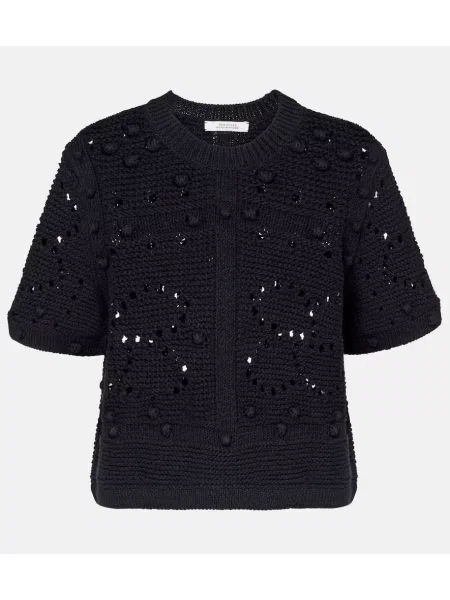 Top Dorothee Schumacher tricotate negru