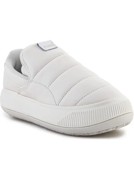 Szarvasbőr slip on félcipő Puma fehér