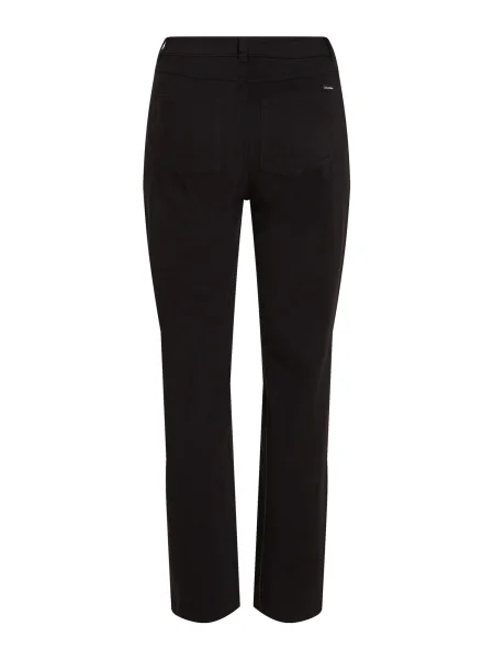 Hlače iz tkanine Calvin Klein Jeans črna