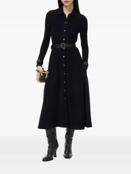 Rochie tip cămașă Burberry albastru