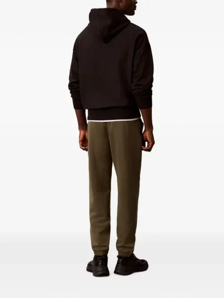 Pantaloni Calvin Klein cu imagine alergare verde