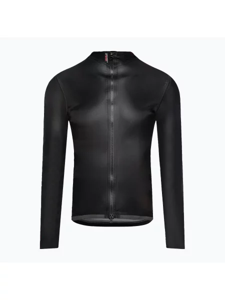 Мъжко яке за колоездене ASSOS Equipe RS Rain black черно