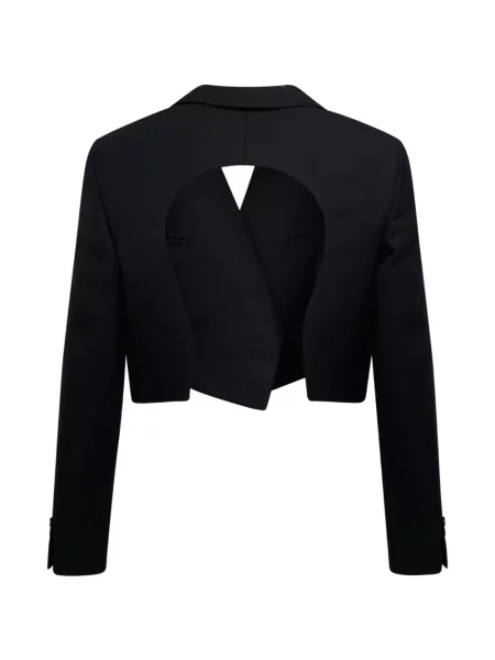 Μπλέιζερ Comme Des Garçons Homme Plus διπλόκουμπα μαύρο