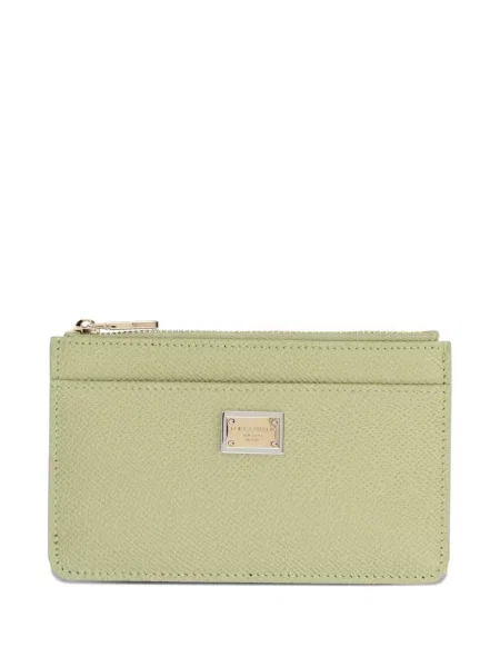 Portofel Dolce & Gabbana cu autograf verde