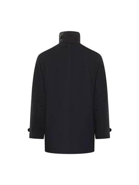 Płaszcz Brunello Cucinelli wełniany niebieski