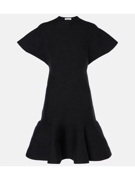 Rochie Alaïa de lână negru