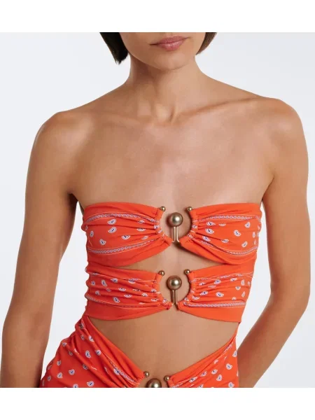 Rochie Christopher Esber portocaliu