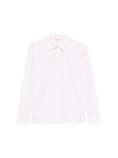 Koszula Max Mara w paski biała