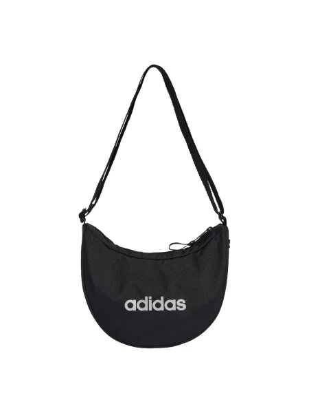 ADIDAS SPORTSWEAR Športna torba Linear Essentials / srebrna črna