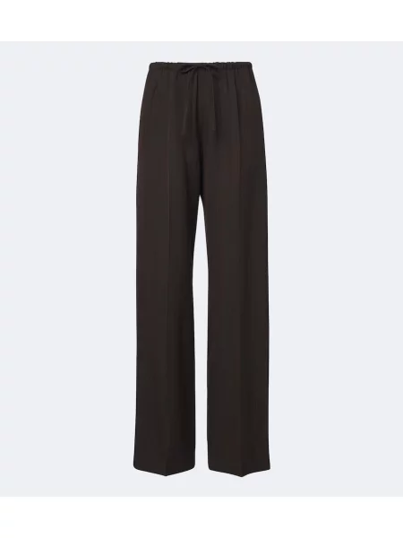 Pantaloni Dries Van Noten maro