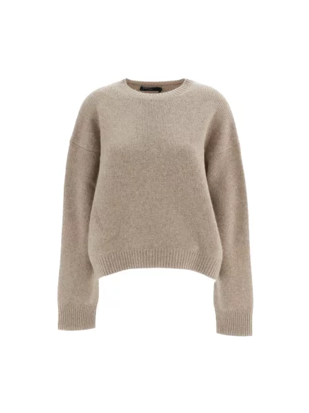 Sweter Arch4 z kaszmiru beżowy