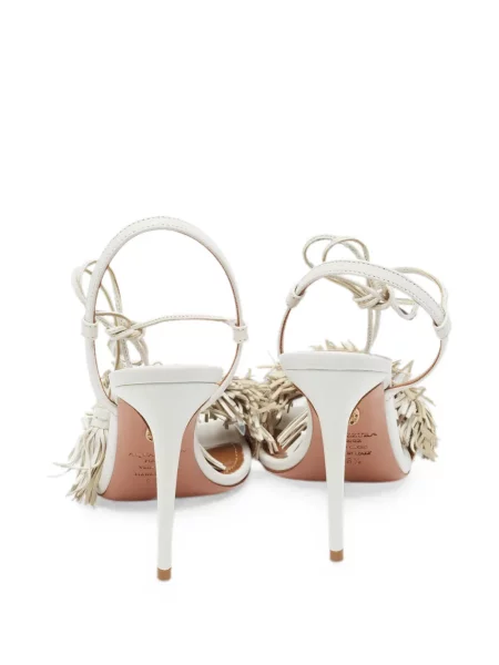 Sandale Aquazzura alb