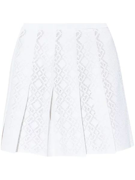 Fustă Givenchy din jacard alb