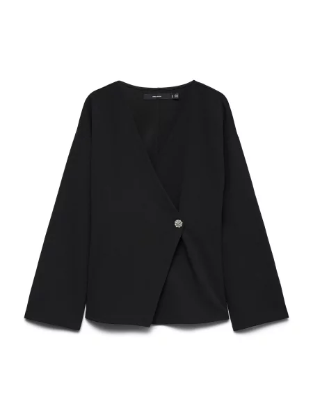 VERO MODA Geacă tricotată VMSTAR' negru