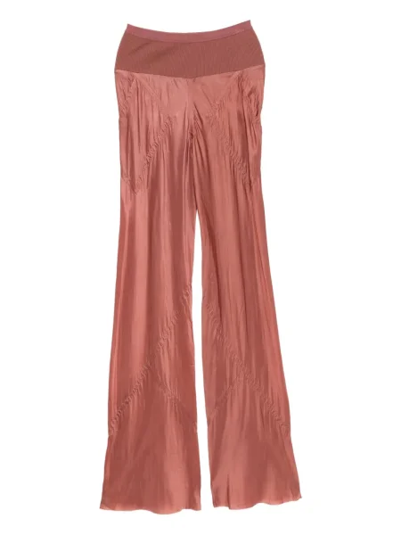 Pantaloni Rick Owens roșu