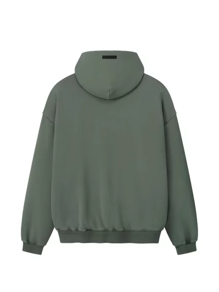 Суичър с качулка Fear Of God Essentials зелено