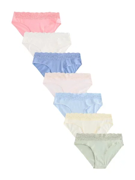 Next Slip crem deschis / galben deschis / verde deschis / roz zmeură / roz pastel albastru