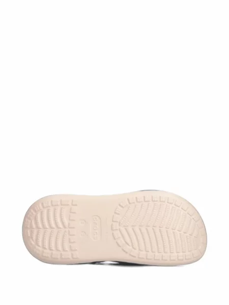 Saboți Crocs cu platformă roz