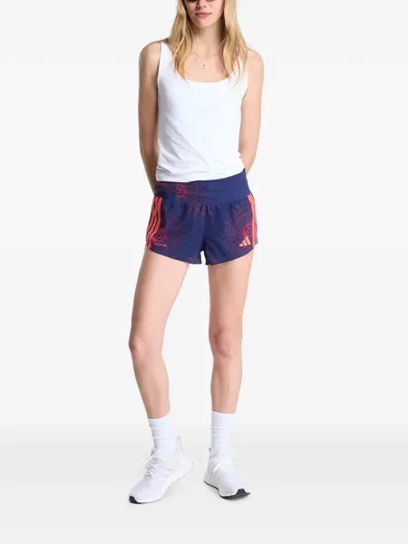Pantaloni scurți Adidas roșu