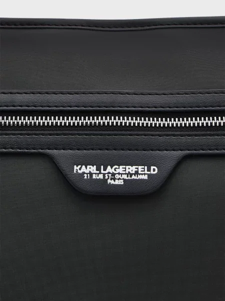 Сумка для ноутбука Karl Lagerfeld чорна