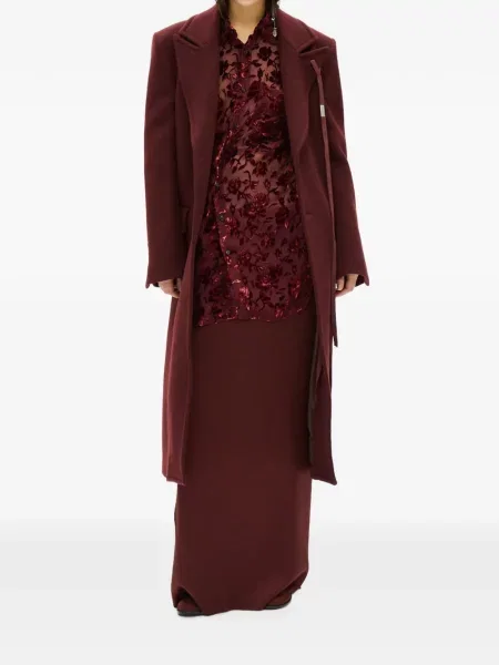 Virágos ing Ann Demeulemeester piros