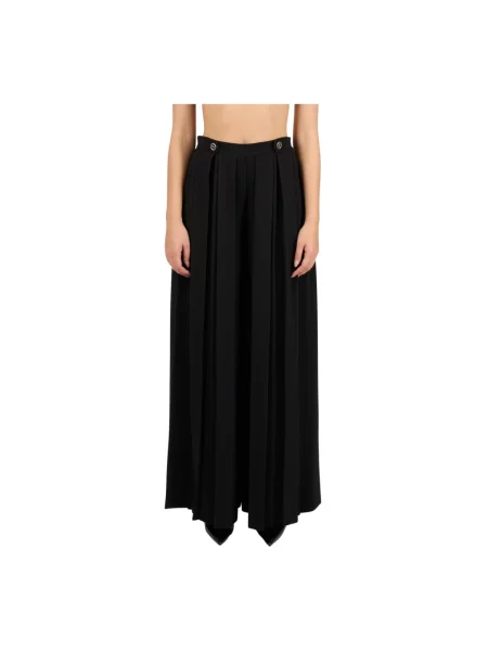 Spodnie Twinset z krepy czarne