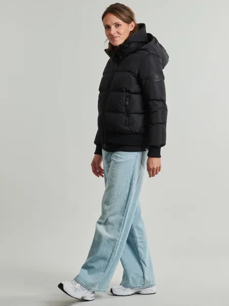 Geacă cu puf Armani Exchange negru