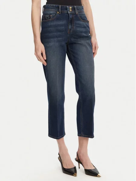 Jeans hlače Versace Jeans Couture modra