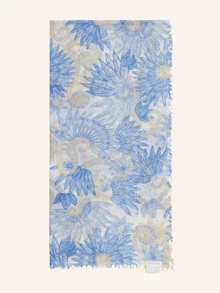 Šál Hemisphere bílý