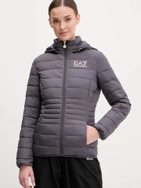 Emporio Armani kurtka przejściowa szary